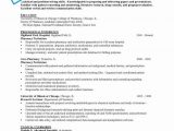 Pharmacy Technician Resume Sample for Hospital Hospital Pharmacy Technician Resume Awesome Sample Resume