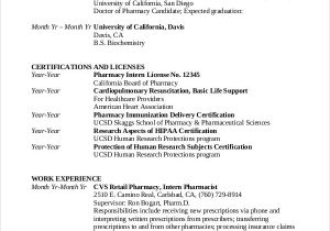 Pharmacy Technician Resume Sample for Student Pharmacist Resume Template 6 Free Word Pdf Document