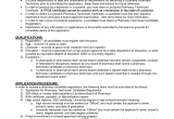 Pharmacy Technician Resume Sample for Student Pharmacy Student Resumes