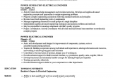 Power Plant Electrical Engineer Resume Sample Power Plant Resume Examples Best Resume Ideas