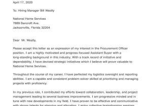 Procurement Specialist Sample Resume Job Hero Cover Letter: A Complete Guide for 2022 with Resources Procurement Specialist Sample Resume Job Hero Cover Letter: A Complete Guide for 2022 with Resources