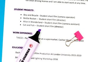 Production assistant Resume No Experience Sample How to Design A Film Crew Resume with No Experience â Amy Clarke Films