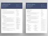 Professional Cover Letter and Resume Template Resume Template and Cover Letter / Cv / 4 Pages In Resume …