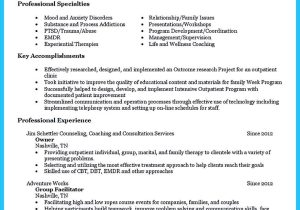 Professional Mental Health Counselor Resume Sample Cool Outstanding Counseling Resume Examples to Get Approved …