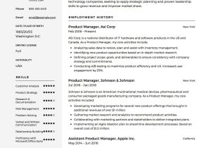 Professional Resume for Product Manager Sample Product Manager Resume Sample, Template, Example, Cv, formal …