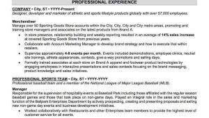 Professional Sports Ticket Sales Resume Samples Sports and Coaching Resume Sample Professional Resume Examples …