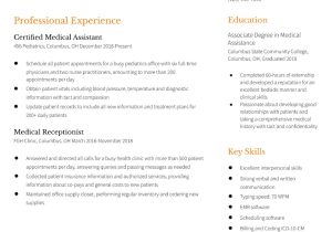 Profile Sample as A Medical assistant Resume Medical assistant Resume Examples In 2022 – Resumebuilder.com