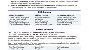Project Manager Job Description Sample Resume Experienced It Project Manager Resume Monster.com