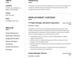 Project Manager Resume Sample Free Download Project Manager Resume Example Template Sample Cv