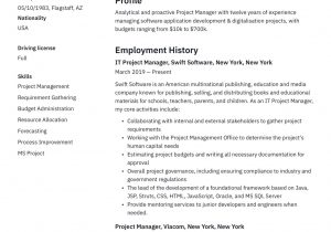 Project Manager Resume Template Free Download 20 Project Manager Resume Examples & Full Guide Pdf & Word 2021