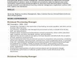 Purchase Manager Resume Samples India Pdf Purchasing Manager Resume Samples