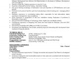 Qtp Sample Resume for software Testers Qa – Sample Resume – Cv Pdf software Testing software …