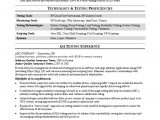 Qtp Sample Resume for software Testers Sample Resume Qa software Tester Midlevel Pdf Quality …