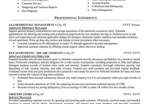 Real Estate Development Manager Resume Sample Real Estate Property Management Resume Sample Professional …
