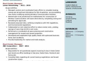 Real Estate Manager Resume Sample India Real Estate Manager Resume Samples