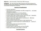 Real Estate Office Manager Resume Sample 22 Manager Resume Templates Pdf Doc