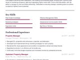 Real Estate Property Manager Resume Sample Property Manager Resume Example with Content Sample Craftmycv