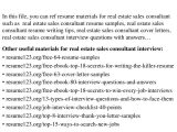 Real Estate Sales Consultant Resume Sample top 8 Real Estate Sales Consultant Resume Samples