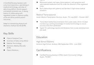 Rec attendant Sample Resume No Experience Certified Nursing assistant (no Experience) Resume Examples In … Rec attendant Sample Resume No Experience Certified Nursing assistant (no Experience) Resume Examples In …