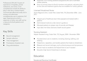 Recent Graduate Vocational Nurse Summary Resume Samples No License Licensed Vocational Nurse (lvn) Resume Examples In 2022 …