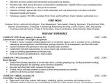 Receptionist Job Description Sample On Resume Front Desk Receptionist Resume Monster.com