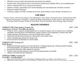 Receptionist Job Description Sample On Resume Front Desk Receptionist Resume Monster.com
