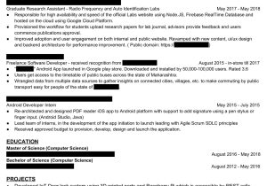 Reddit Sample Resume Google software Engineer Full Stack Developer Resume : R/resumes