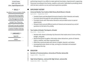Regional Field Recruiter Transportation Industry Resume Sample tour Guide Resume Examples & Writing Tips 2022 (free Guide)