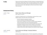 Regional Human Resources Manager Resume Sample 17 Human Resources Manager Resumes & Guide 2020