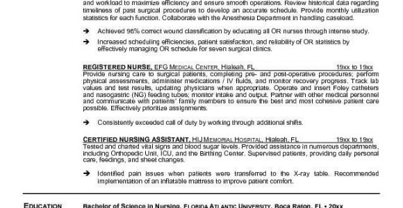 Registered Nurse Resume Sample format Australia 65 New Gallery Sample Resume for Registered Nurse In