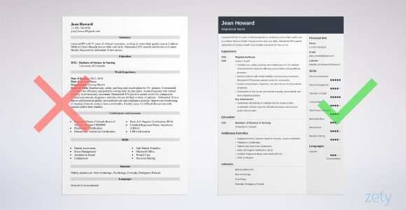 Registered Nurse Resume Sample format for Us Registered Nurse (rn) Resume Examples for 2022 [guide]