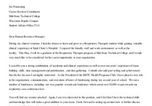 Registered Respiratory therapist Resume Cover Letter Sample Respiratory therapist Cover Letter New Grad Respiratory