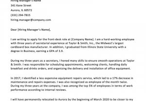 Relocation Cover Letter Samples for Resume Relocation Cover Letter Examples Template & Writing Tips