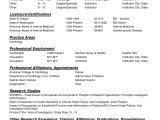 Residency Resume for Medical Student Sample Cv Template for Residency – Resume format Cv Template Word, Cv …