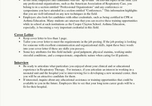Respiratory therapist Sample Resume Cover Letter 52 New Respiratory therapist Cover Letter Pics Job Cover Letter …
