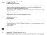 Restaurant Manager Job Description Resume Sample Restaurant Manager Resume Examples Job Description Skills