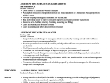 Restaurant Manager Job Description Resume Sample Restaurant Manager Resume
