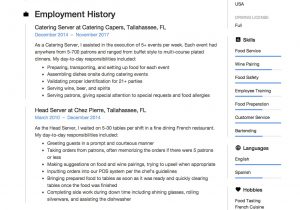 Restaurant Server Job Description Resume Sample Full Guide Restaurant Server Resume 12 Pdf Examples