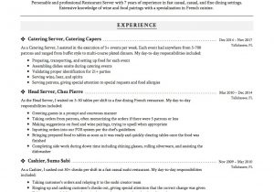 Restaurant Server Job Description Resume Sample Full Guide Restaurant Server Resume 12 Pdf Examples