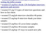 Resume 123 org Free 64 Resume Samples top 64 Firefighter Resume Samples