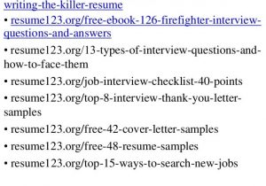 Resume 123 org Free 64 Resume Samples top 64 Firefighter Resume Samples