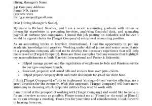 Resume Cover Letter Sample for Accounting Position Accounting Cover Letter Sample & Writing Tips