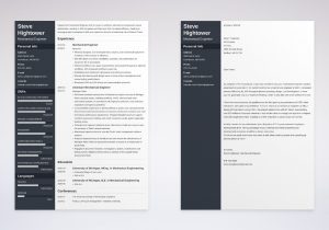Resume Cover Letter Samples for Mechanical Engineers Mechanical Engineer Cover Letter Examples (any Experience)