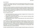 Resume Cover Letter Template for Administrative assistant 3 Smashing Administrative assistant Cover Letter Examples â Cv Nation