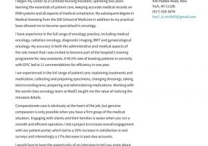 Resume Cover Letter Template for Medical assistant Medical assistant Cover Letter Examples & Expert Tips [free]