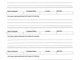 Resume Fill In the Blank Template Pin On Resume