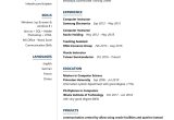 Resume for Computer Job Sample format Computer Teacher Resume Sample 2022 Writing Tips – Resumekraft