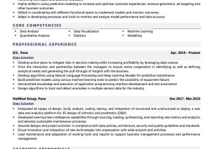 Resume for Data Scientist Visualization Sample Data Scientist Resume Examples & Template (with Job Winning Tips)
