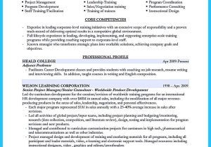 Resume for Dummies On the Job Training Sample Awesome Brilliant Corporate Trainer Resume Samples to Get Job …
