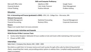 Resume for Masters Application Sample Harvard Harvard Resume Sample Monster.com